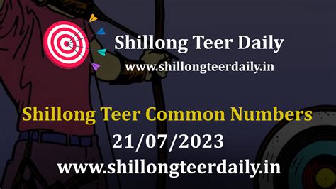 shillong teer common number facebook